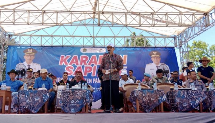Buka Karapan Sapi Tingkat Kabupaten 2025, Bupati Pamekasan Ajak Lapisan Masyarakat Lestarikan Warisan Budaya