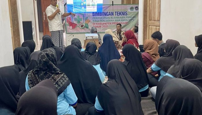 Bersama Dinkes Pamekasan, SPPG Biequeen Nyalabu Daya Kuatkan Pemahaman Penjamah Pangan MBG Sehat dan Higienis