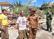 Wabup Pamekasan Sigap Sambangi Korban Puting Beliung di Desa Palengaan Laok