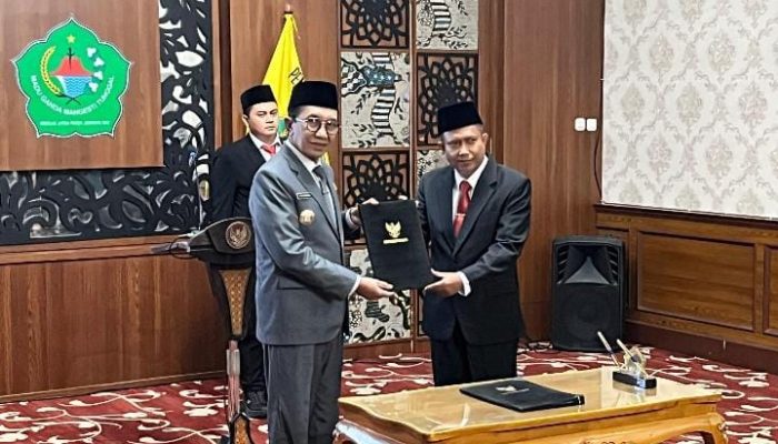 Resmi Menjabat Sekda, Taufikurrachman Komitmen Kawal Visi Misi Pemkab Pamekasan