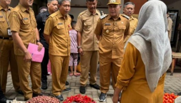 Turun Langsung, Wabup Pantau Harga Sembako Jelang Lebaran
