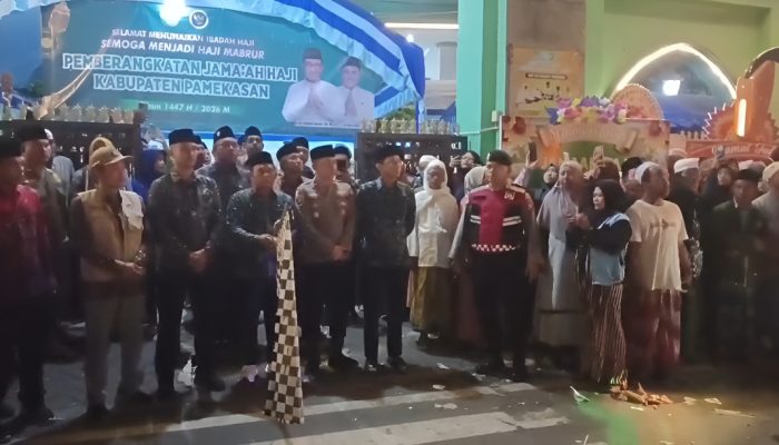 Begini Pesan Wakil Bupati Pamekasan Saat Pelepasan JCH