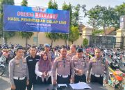 Selama Setahun 3 Bulan Satlantas Polres Pamekasan Amankan 500 Lebih Motor Balap Liar