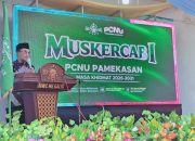 Hadiri Muskercab I PCNU, Bupati Pamekasan : NU Mampu Jawab Tantangan Zaman