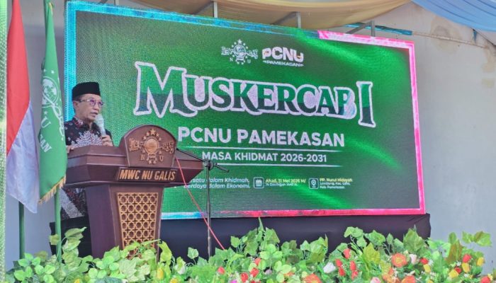 Hadiri Muskercab I PCNU, Bupati Pamekasan : NU Mampu Jawab Tantangan Zaman