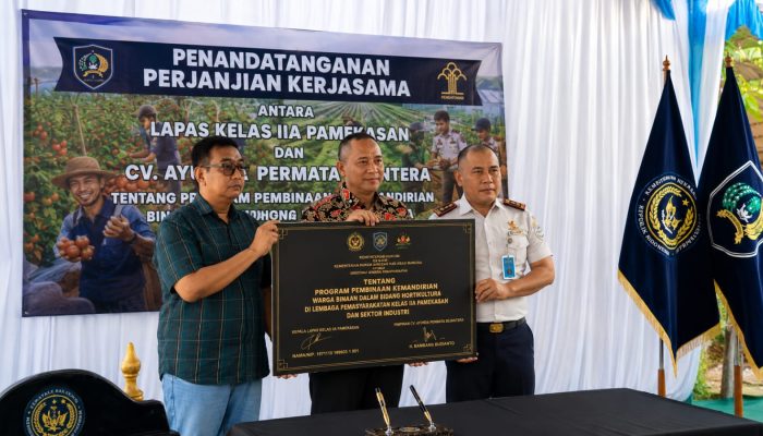 Lapas Pamekasan Kolaborasi dengan CV Ayunda Permata Sejahtera Bidang Pertanian Hortikultura