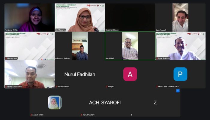 Perkuat Jejaring Internasional di Bidang Media Digital & Jurnalistik, Prodi PBA UIN Madura Jalin MoU dengan ANG Mesir