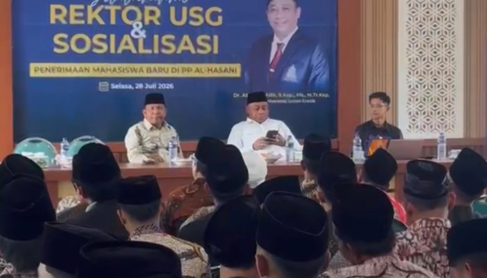 Silaturrahim dengan Ponpes Miftahul Ulum Al-Hasani, Rektor USG Siapkan Ratusan Kuota Beasiswa