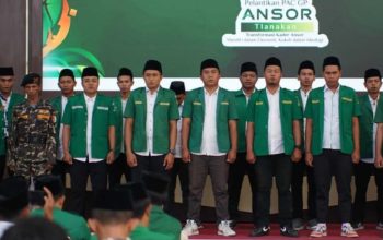 Resmi : Pengurus Pimpinan Anak Cabang Gerakan Pemuda Ansor Tlanakan Dikukuhkan, (Foto/Kurdi)