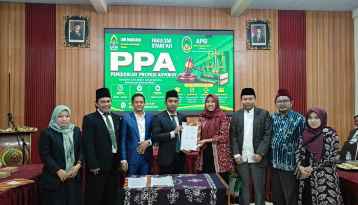 Perluas Jejaring Kelembagaan, Prodi HTN UIN Madura Resmi Gandeng Asosiasi Pengacara Syari’ah Indonesia