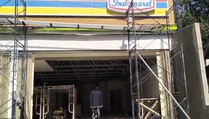 Didatangi Warga Sekitar, Pembangunan Indomaret Panaan Minta Disetop