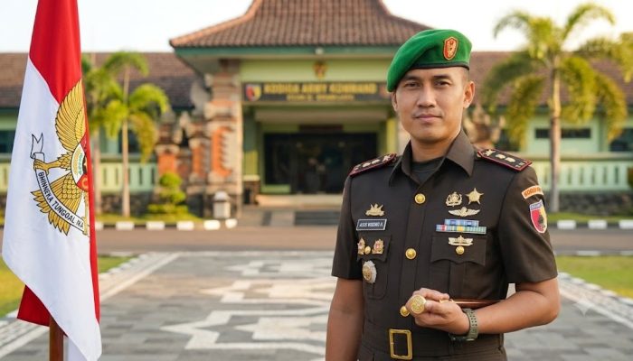 Bangkitkan Semangat Nasionalisme, Komandan Kodim Pamekasan Ajak Masyarakat Kibarkan Bendera Merah Putih