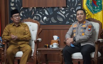 Silaturahmi Bupati Pamekasan dengan Polres Bahas Kondusifitas dan Kelancaran Pembangunan