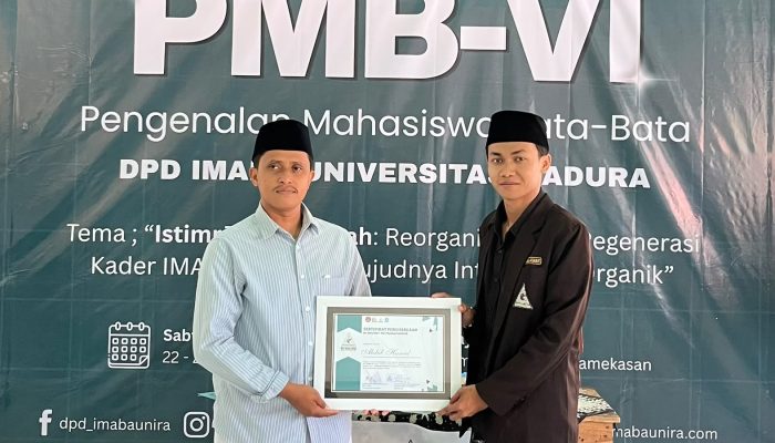 PMB-IV DPD IMABA Universitas Madura Awal Regenerasi Kader