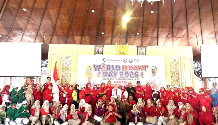 World Heart Day 2026 dan HUT IDI ke-76 RSUD SMART Gelar Senam & Skrining Gratis