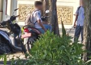 Motor Plat Merah M 35XX AP Dipakai Standing di Depan Pendopo Pamekasan, BPKAD: Kami Cek Dulu
