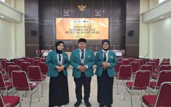 Kalahkan Kampus Besar, Mahasiswa HKI UIM Pamekasan Juara II Debat Hukum Nasional