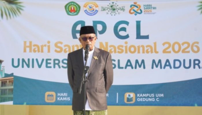 Pimpin Apel Hari Santri di Kampus Pascasarjana, Rektor UIM: Santri Adalah Fondasi Indonesia Emas